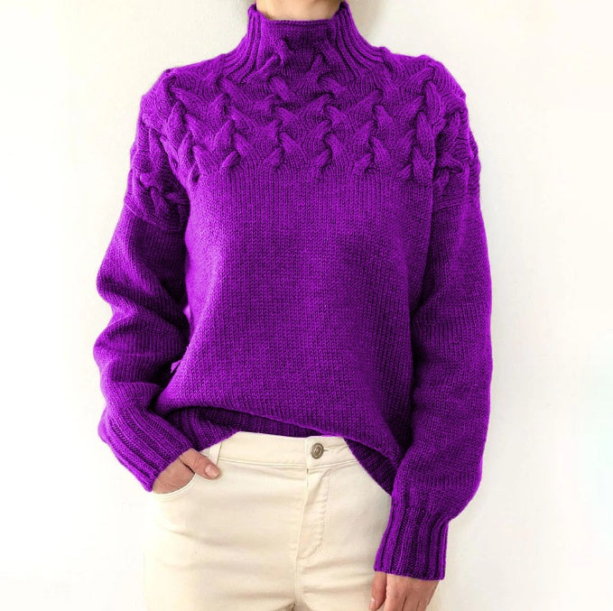 Col Roulé Tressé & Collier Naëly™