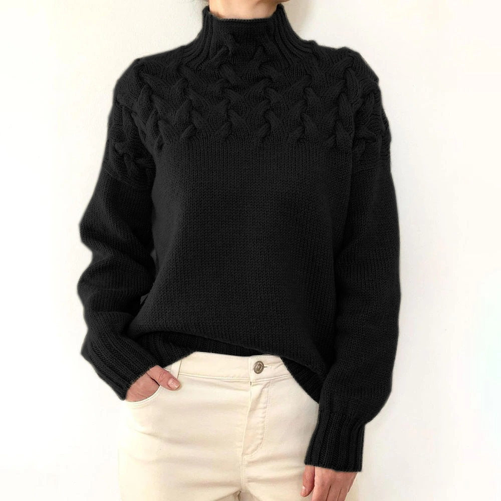 Col Roulé Tressé & Collier Naëly™