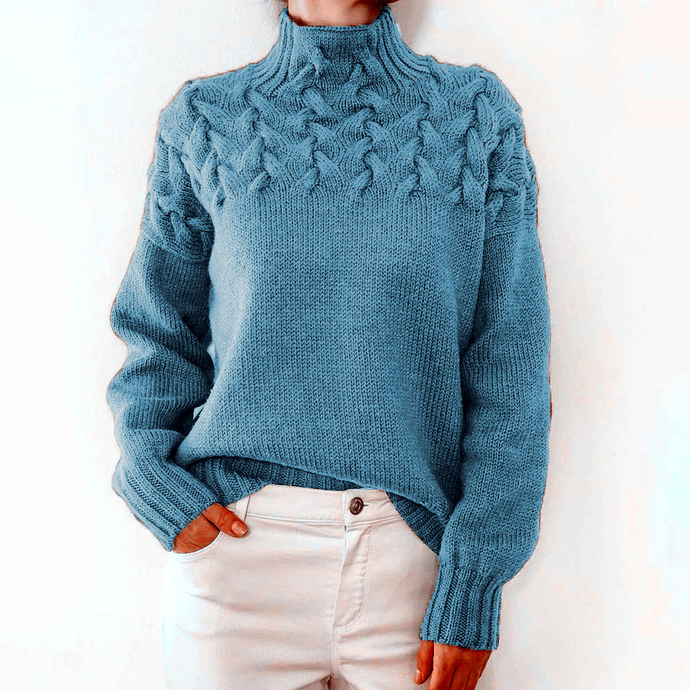 Col Roulé Tressé & Collier Naëly™