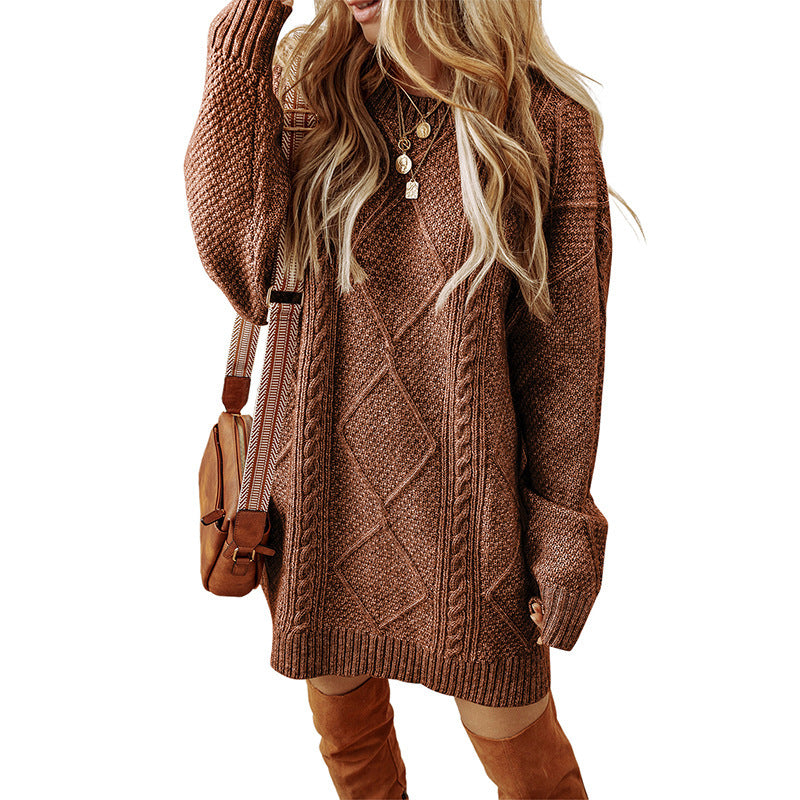 Celestia™ | Robe Pull Hiver Ample & Chic