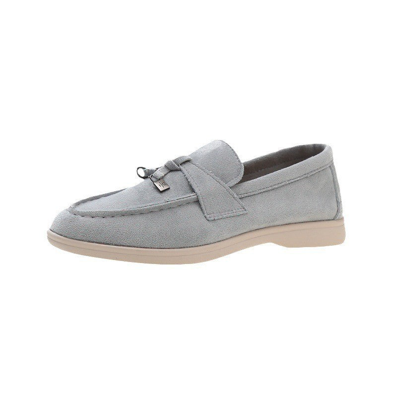 LUXÉA | Chaussures Plates en Daim Confortables