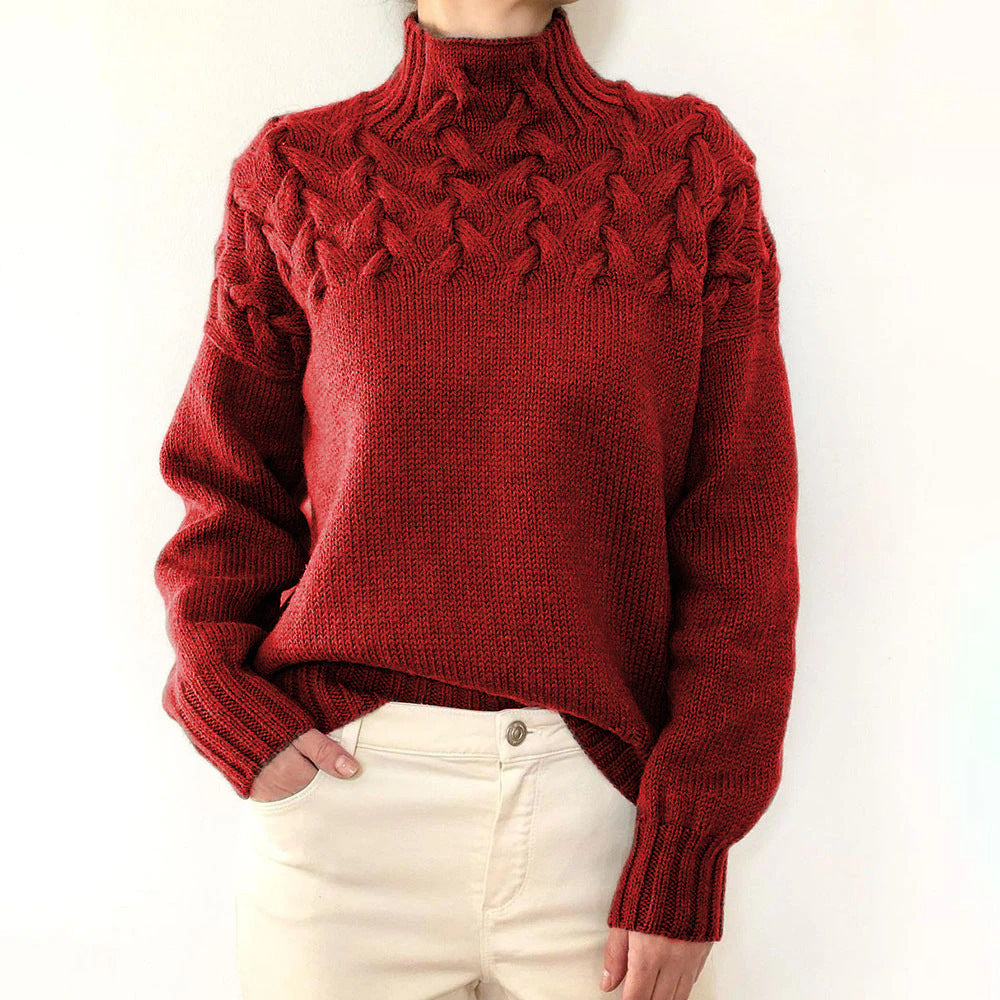 Col Roulé Tressé & Collier Naëly™