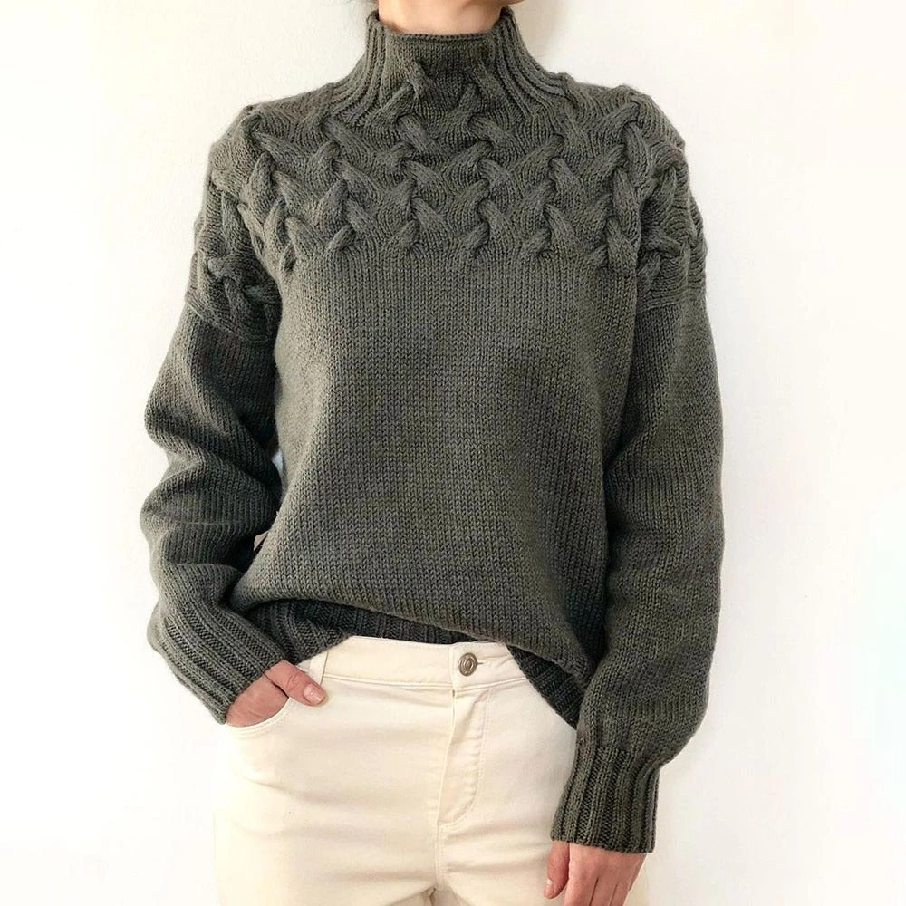 Col Roulé Tressé & Collier Naëly™