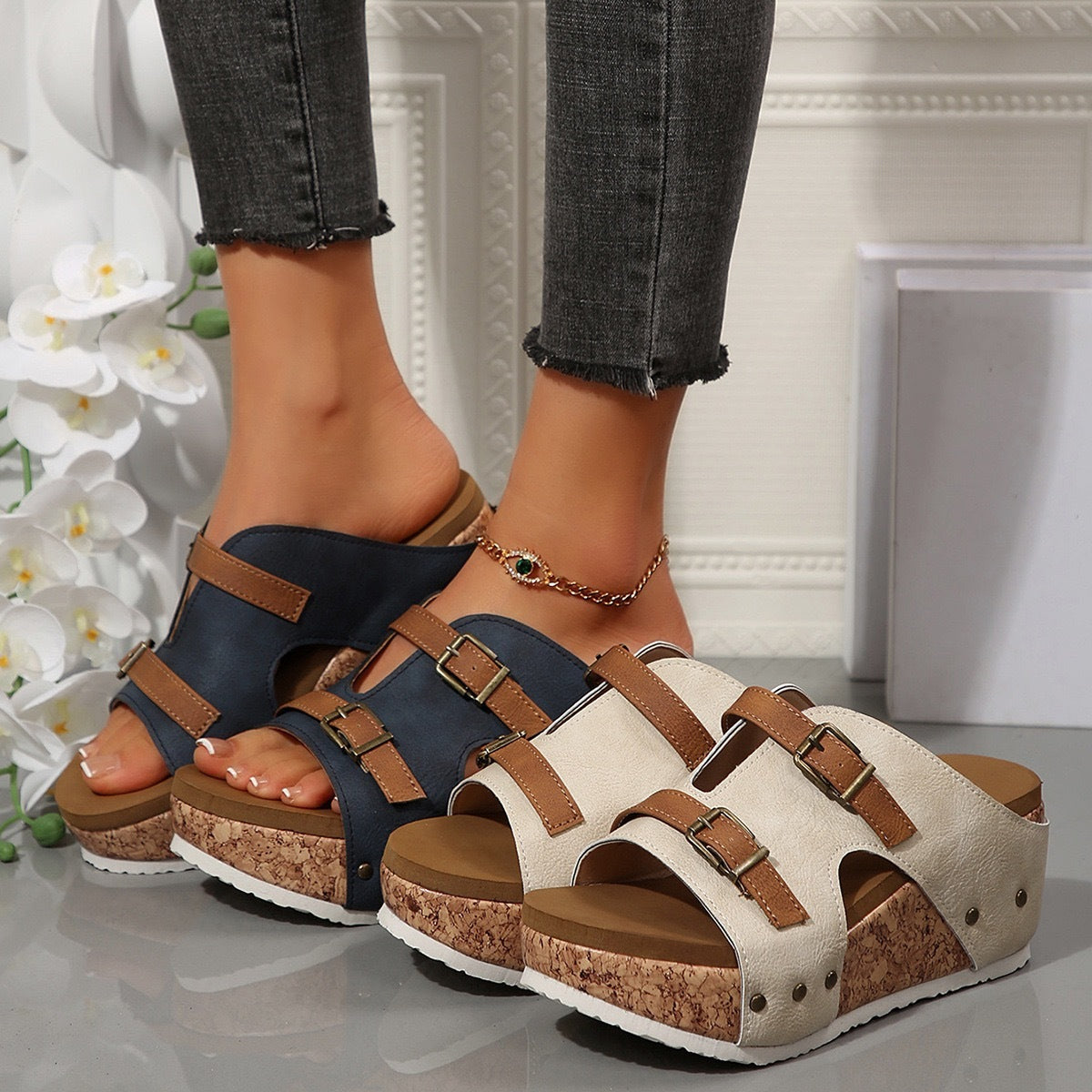 Chic Confort | Sandales Compensées
