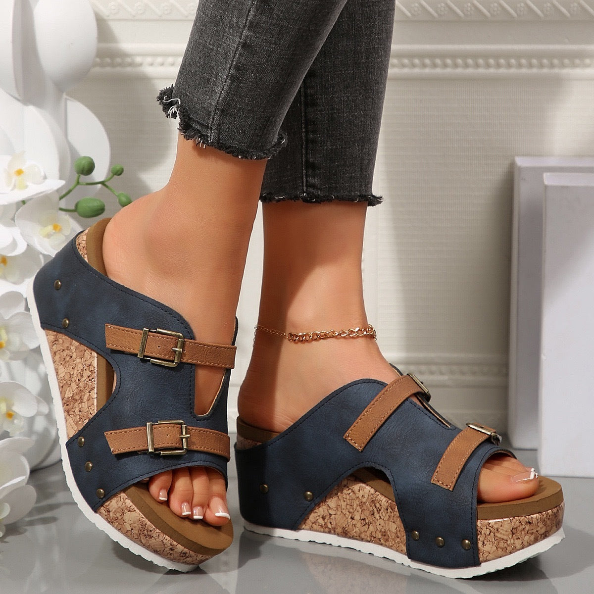 Chic Confort | Sandales Compensées