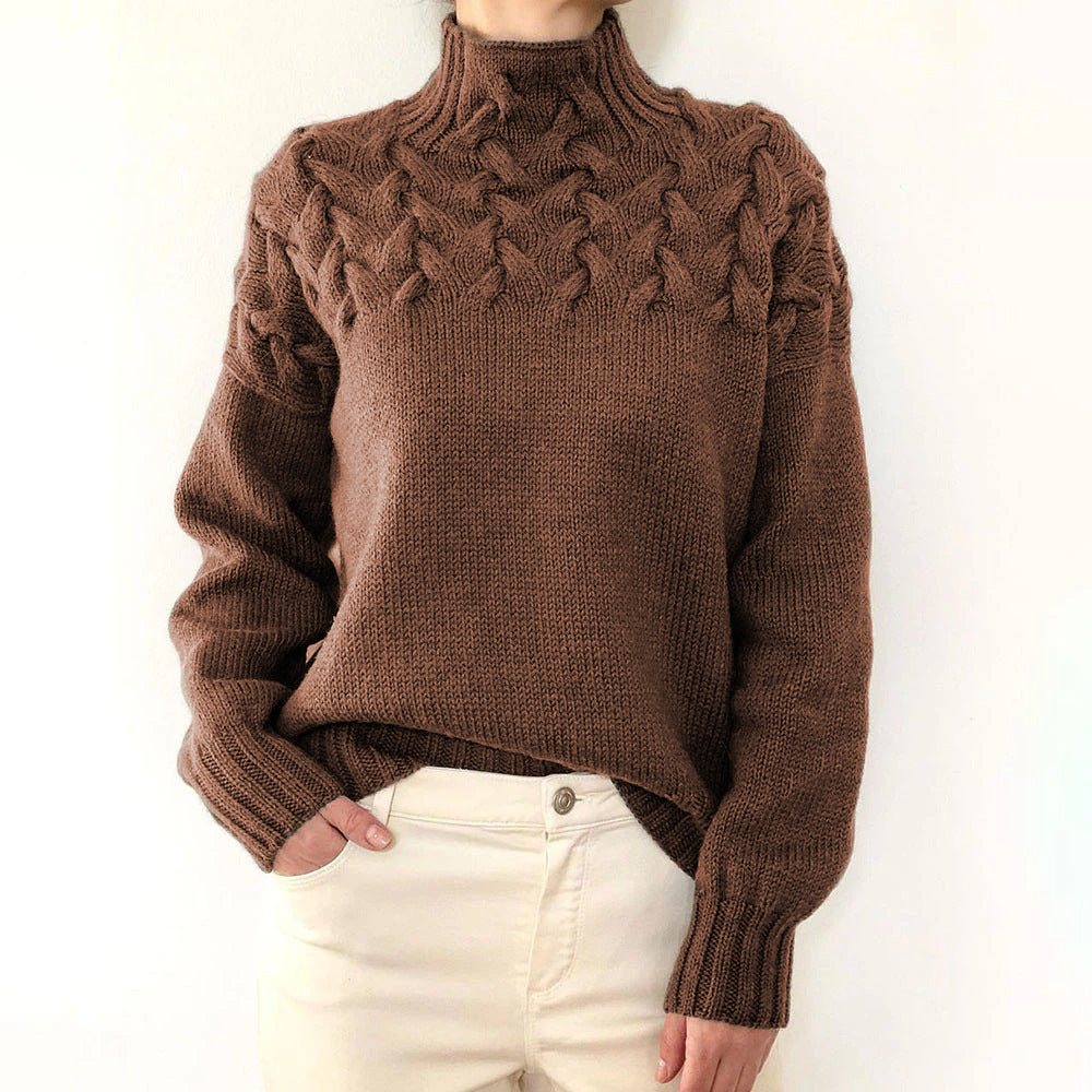 Col Roulé Tressé & Collier Naëly™