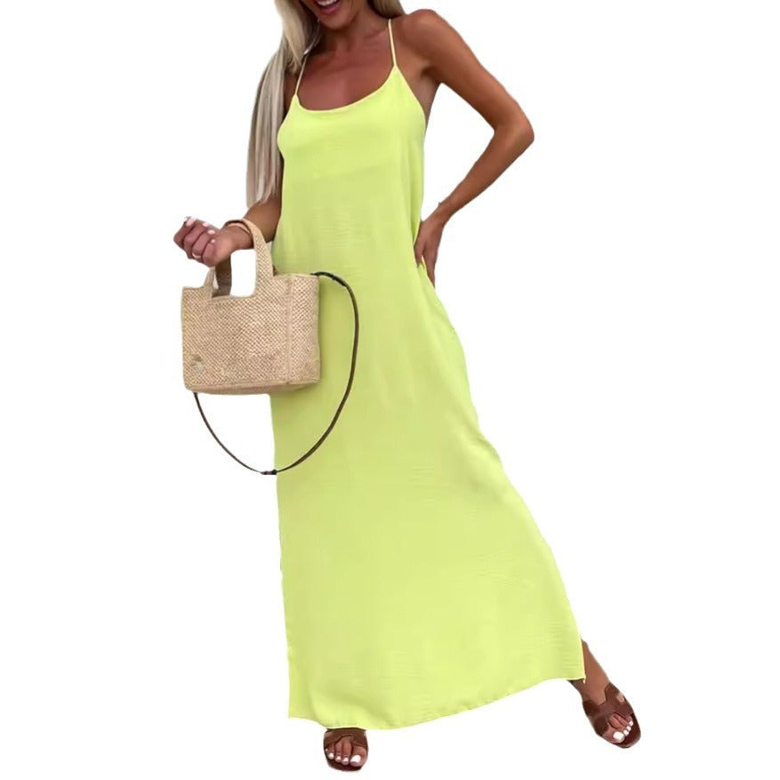 LOVÉA | Robe Ample à Bretelles – Spéciale Grandes Tailles & Vacances