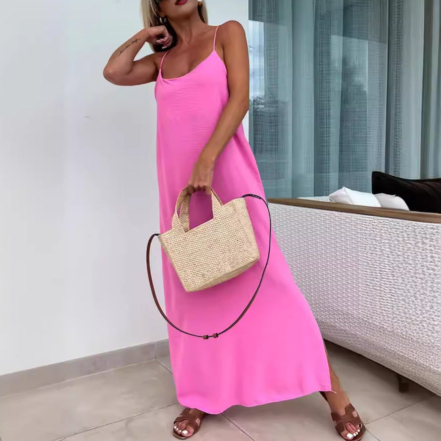 LOVÉA | Robe Ample à Bretelles – Spéciale Grandes Tailles & Vacances