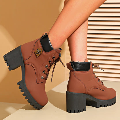 Silque – Bottines Chunky XL