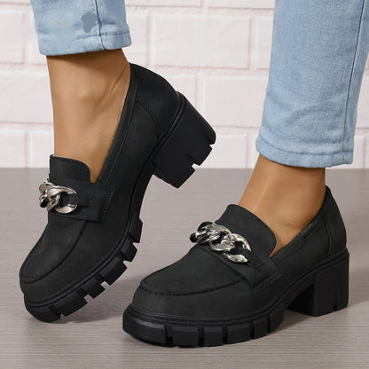 Silque – Chaussures Oversize à Chaîne