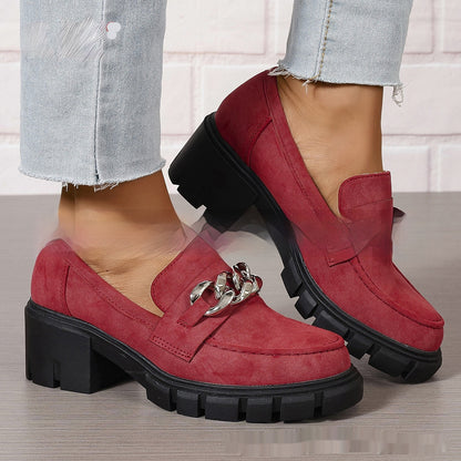 Silque – Chaussures Oversize à Chaîne