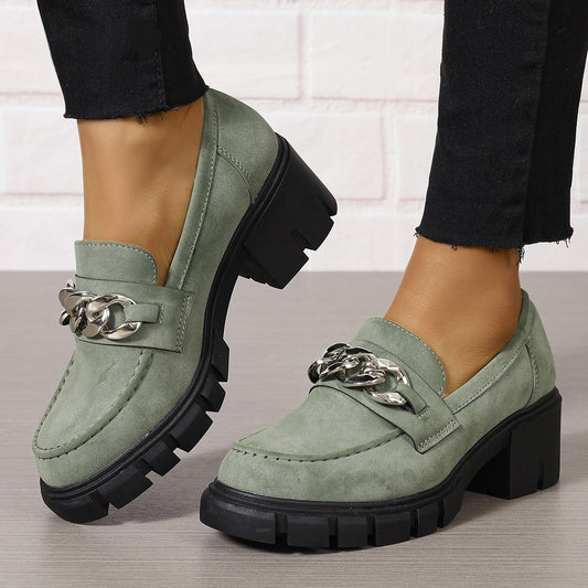 Silque – Chaussures Oversize à Chaîne